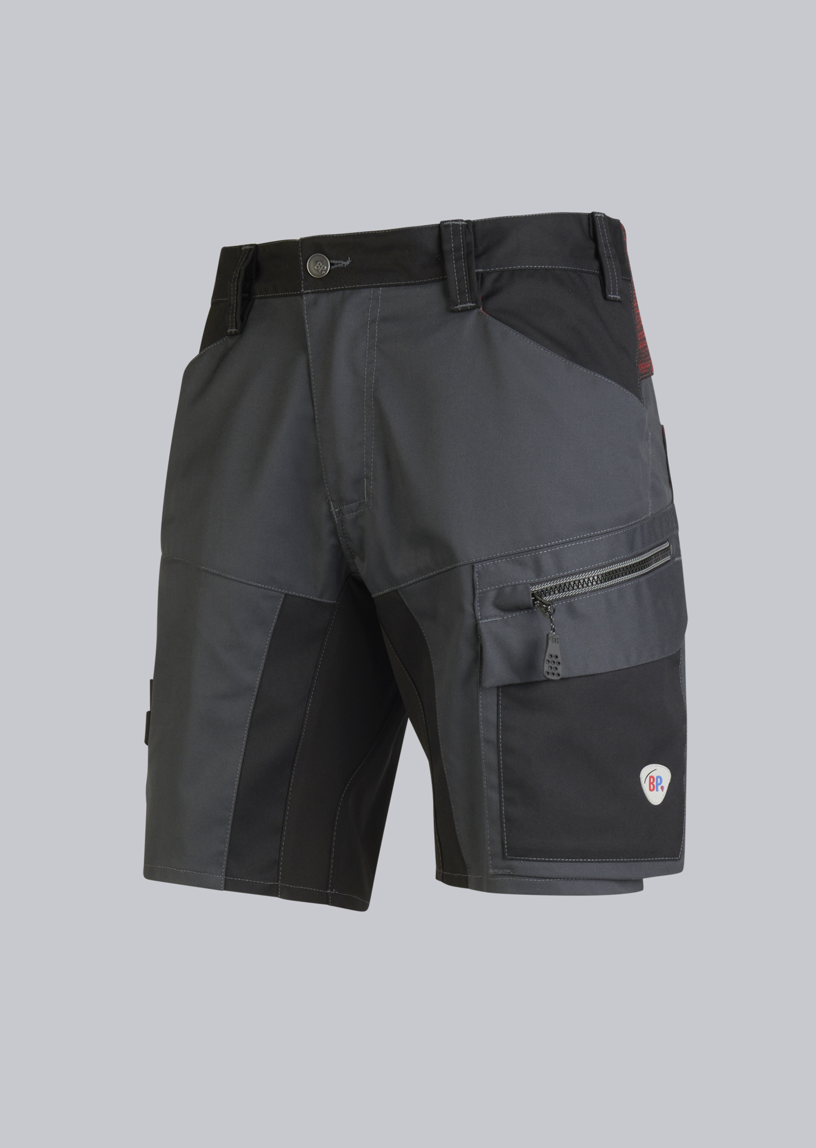 1964-570-5632 BP® Leichte Hybrid-Shorts anthrazit/schwarz Cover Bild